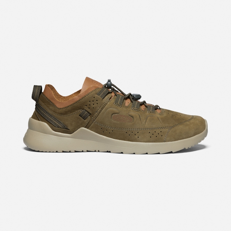 Keen Highland Shoes - Men's Dark Olive Footwear